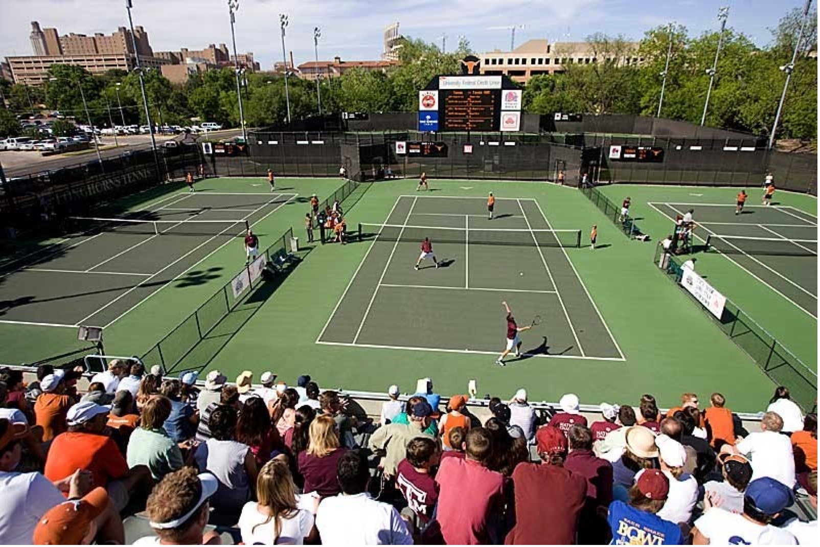 College Tennis Teams Univ of Texas at Austin Team Facilities